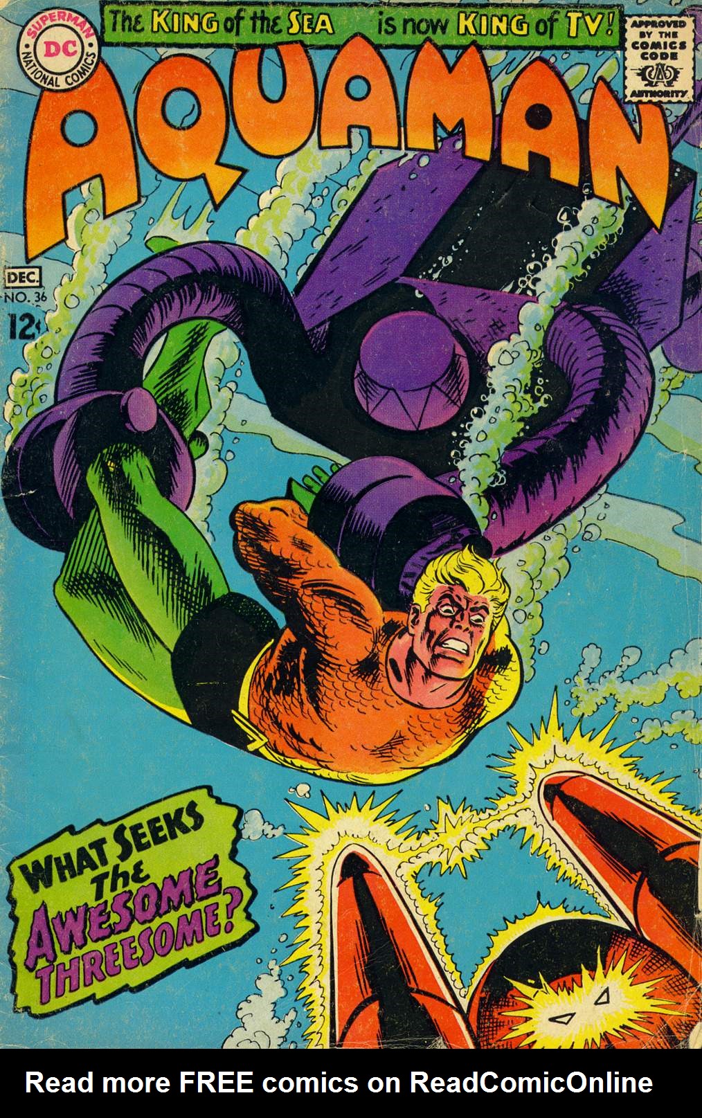Aquaman (1962) Issue #36 - Page 1