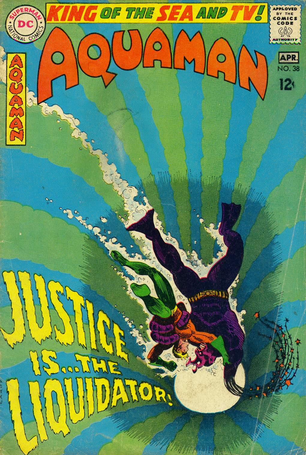 Aquaman (1962) Issue #38 - Page 1