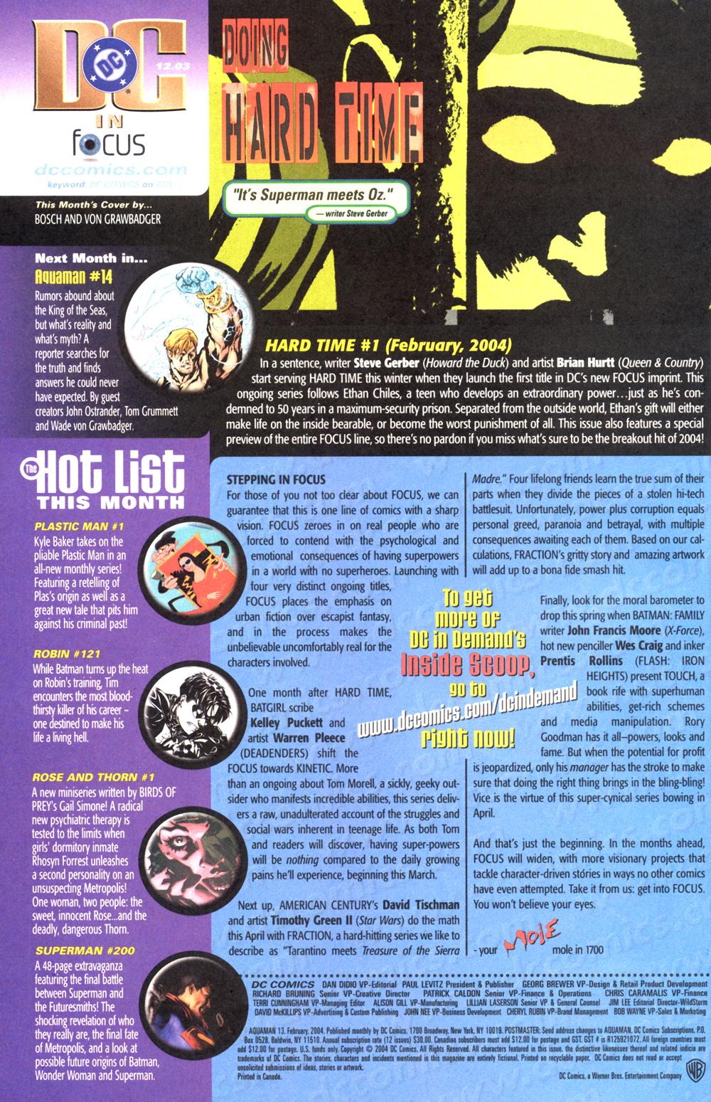 Aquaman (2003) Issue #13 - Page 24