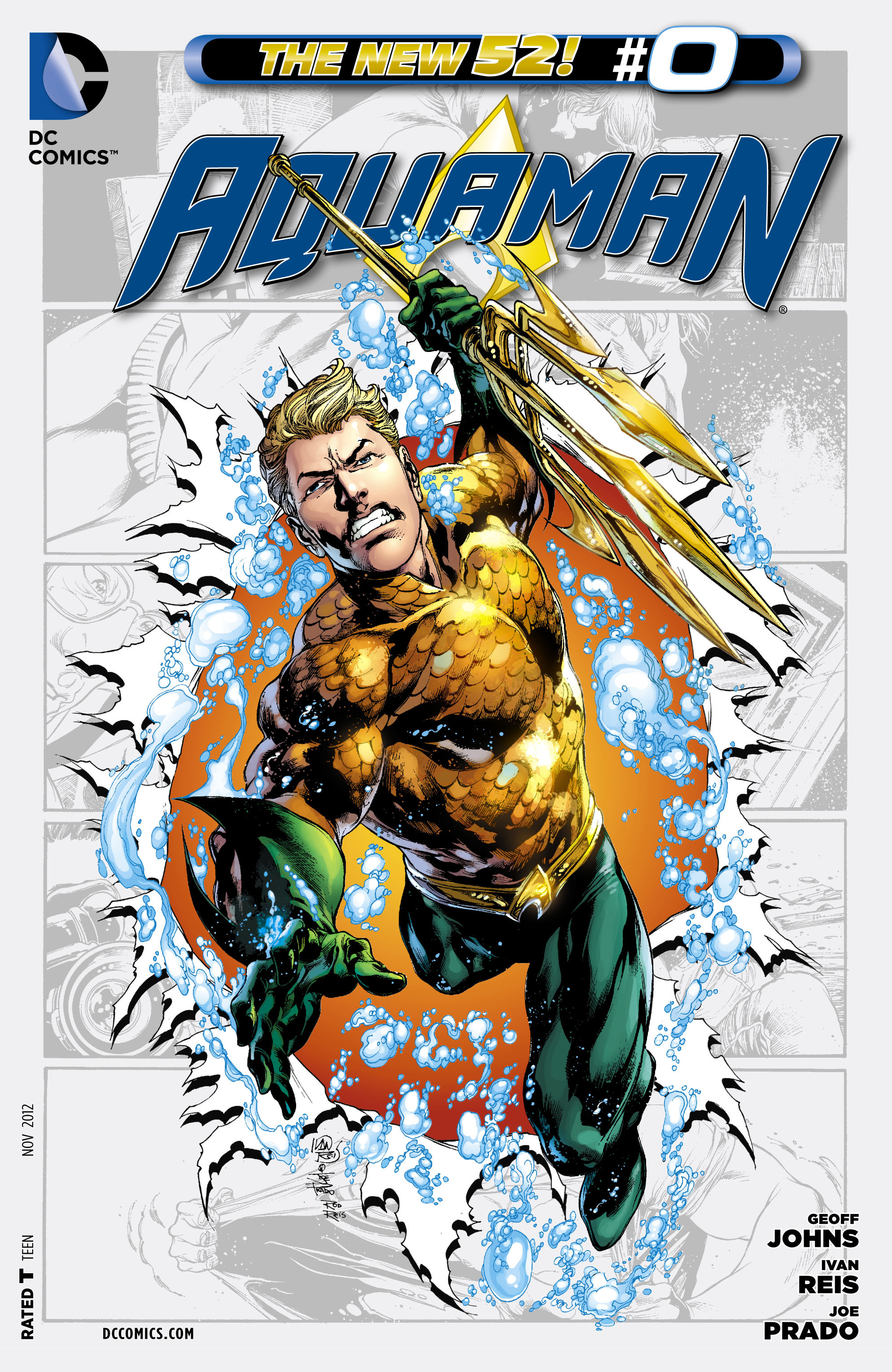 Aquaman (2011) Issue #0 - Page 1