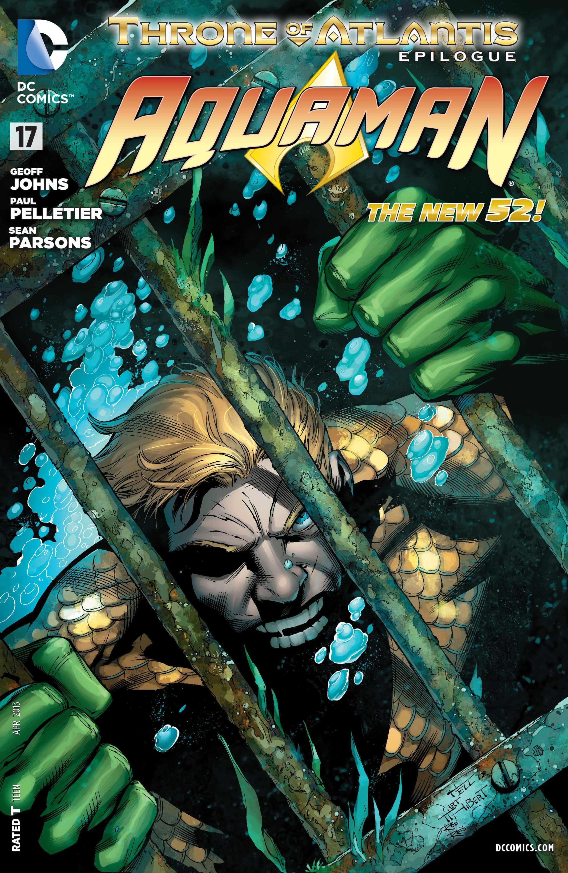 Aquaman (2011) Issue #17 - Page 1