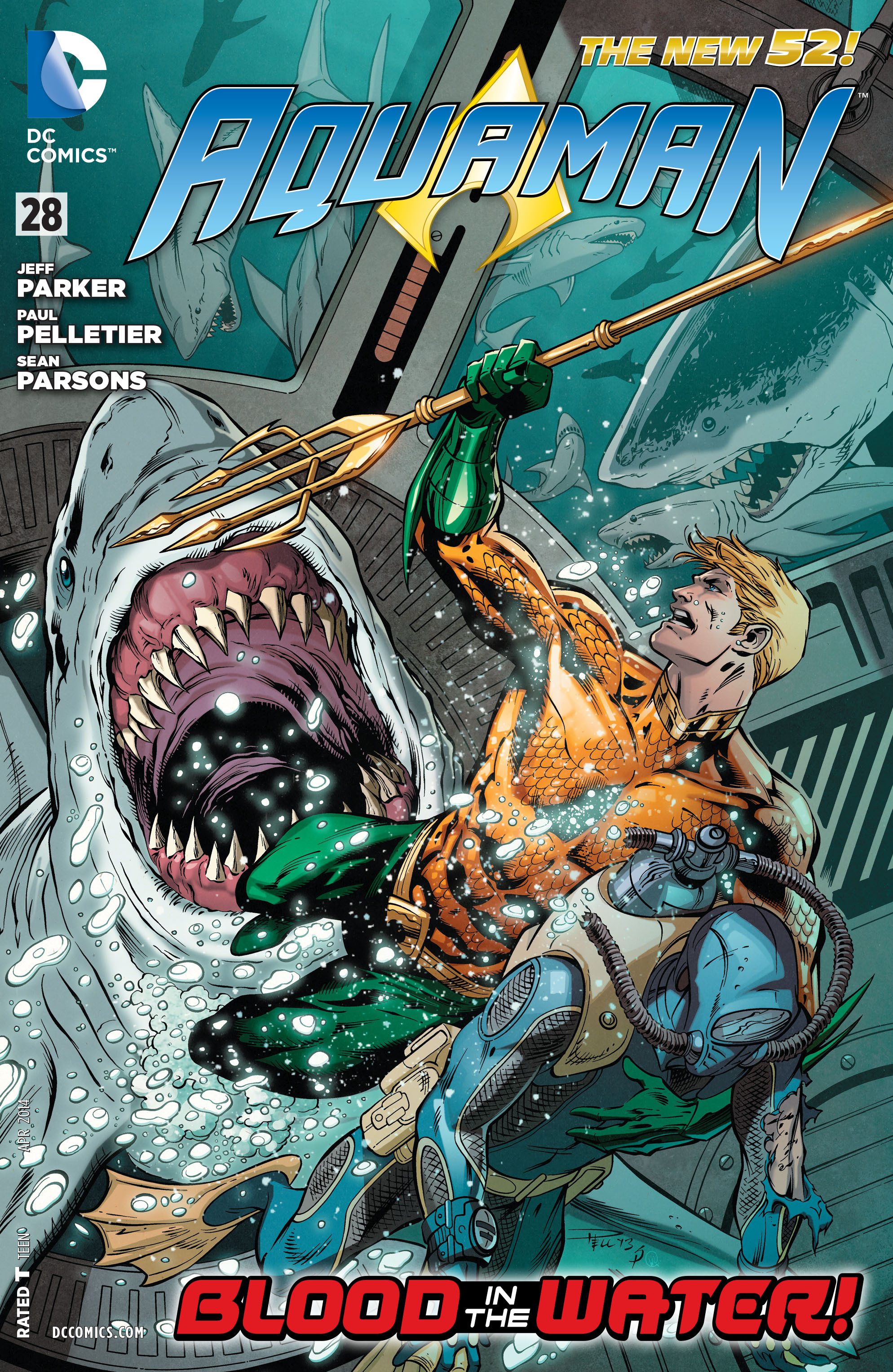 Aquaman (2011) Issue #28 - Page 1