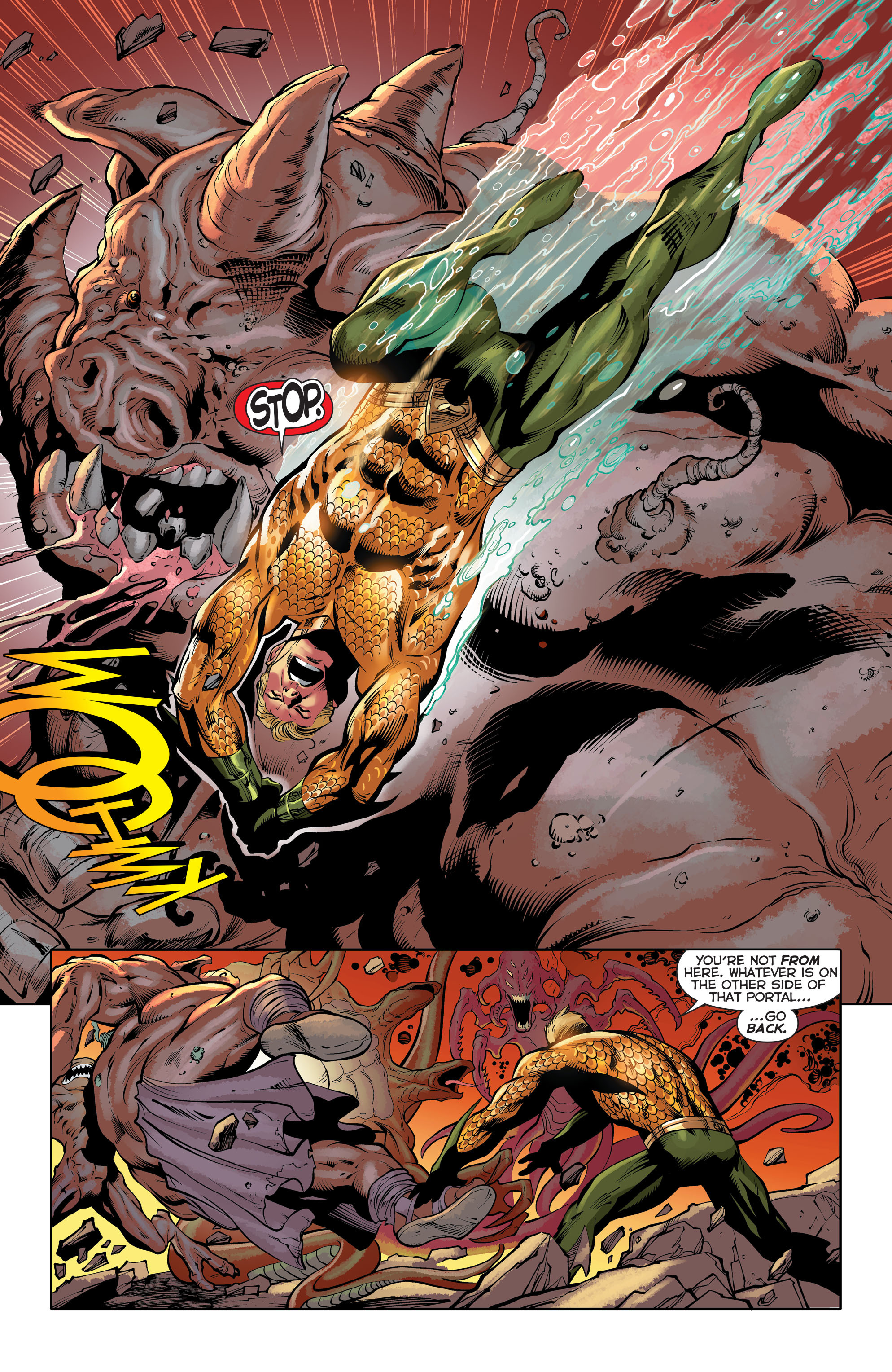 Aquaman (2011) Issue #29 - Page 10