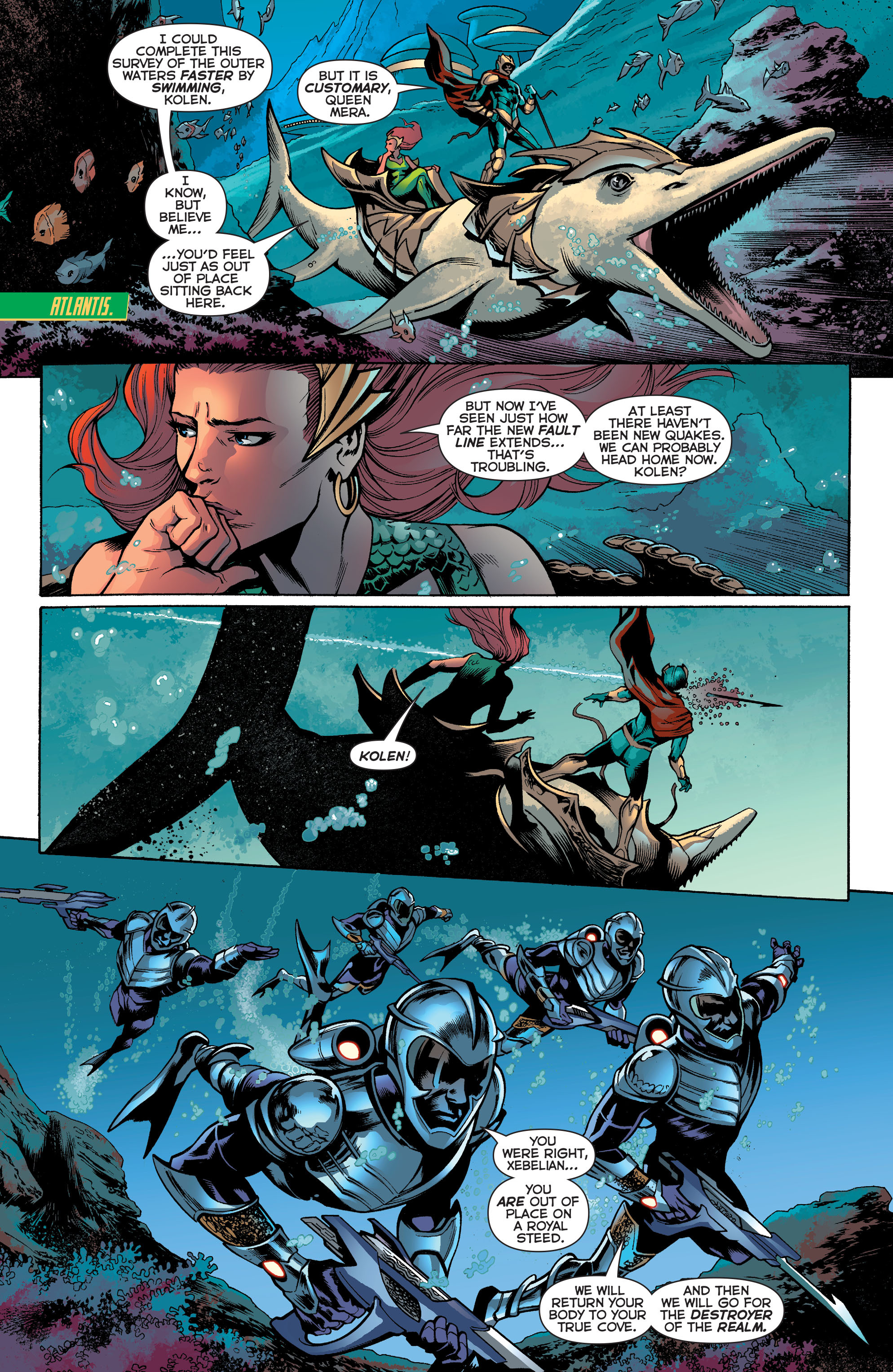 Aquaman (2011) Issue #30 - Page 9