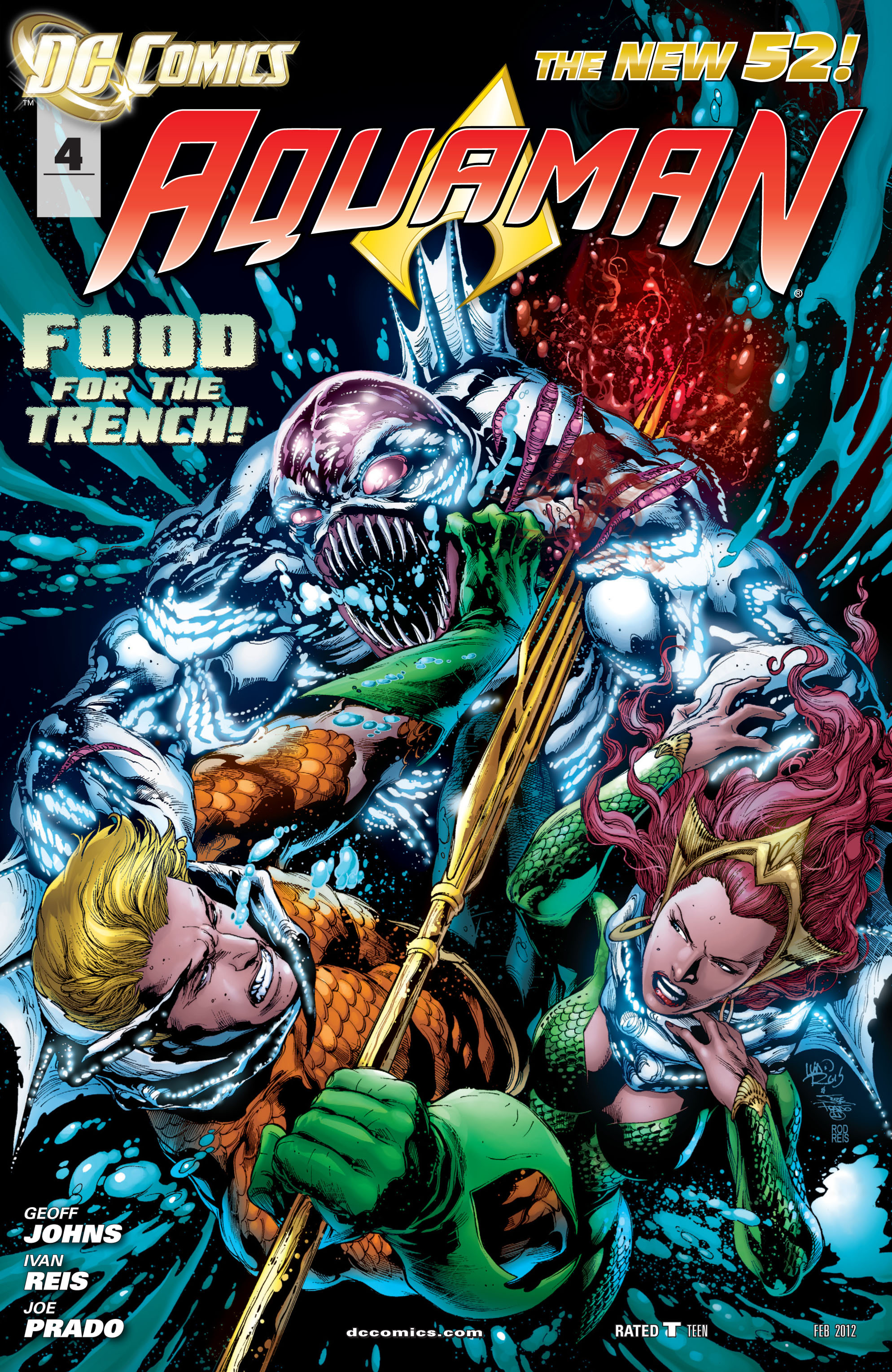 Aquaman (2011) Issue #4 - Page 1