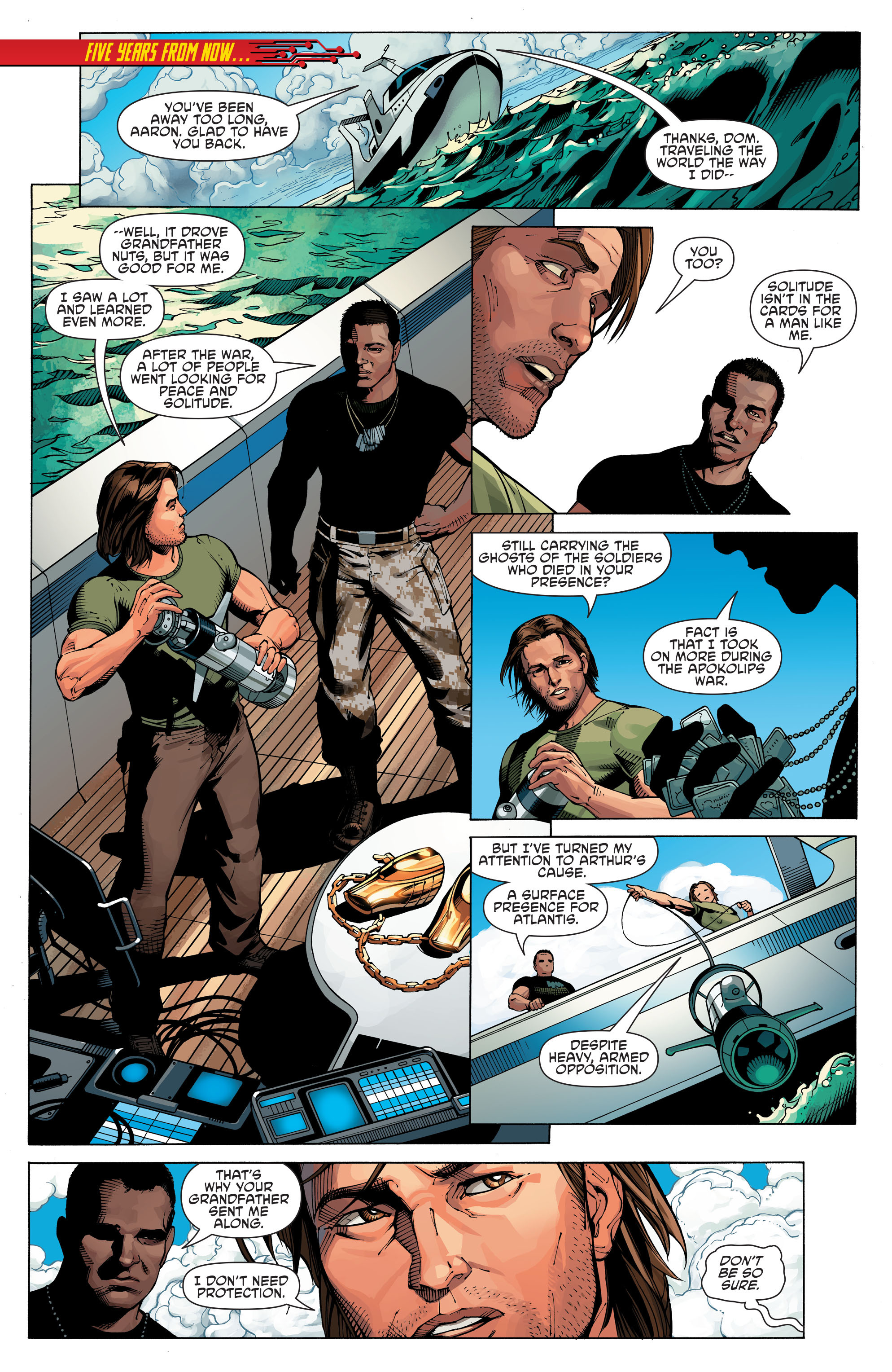 Aquaman and The Others - Futures End Issue #1 - Page 2