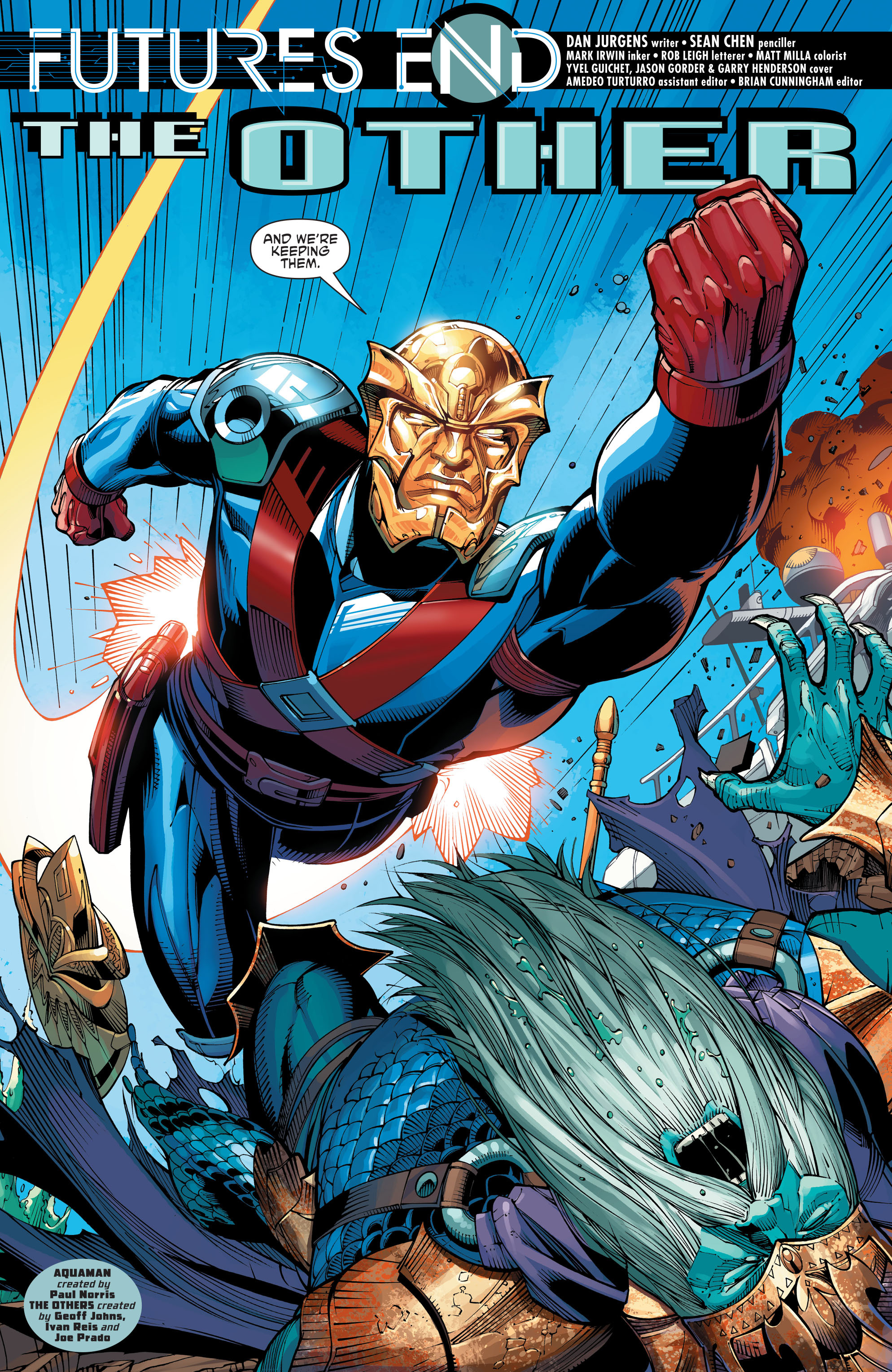 Aquaman and The Others - Futures End Issue #1 - Page 4