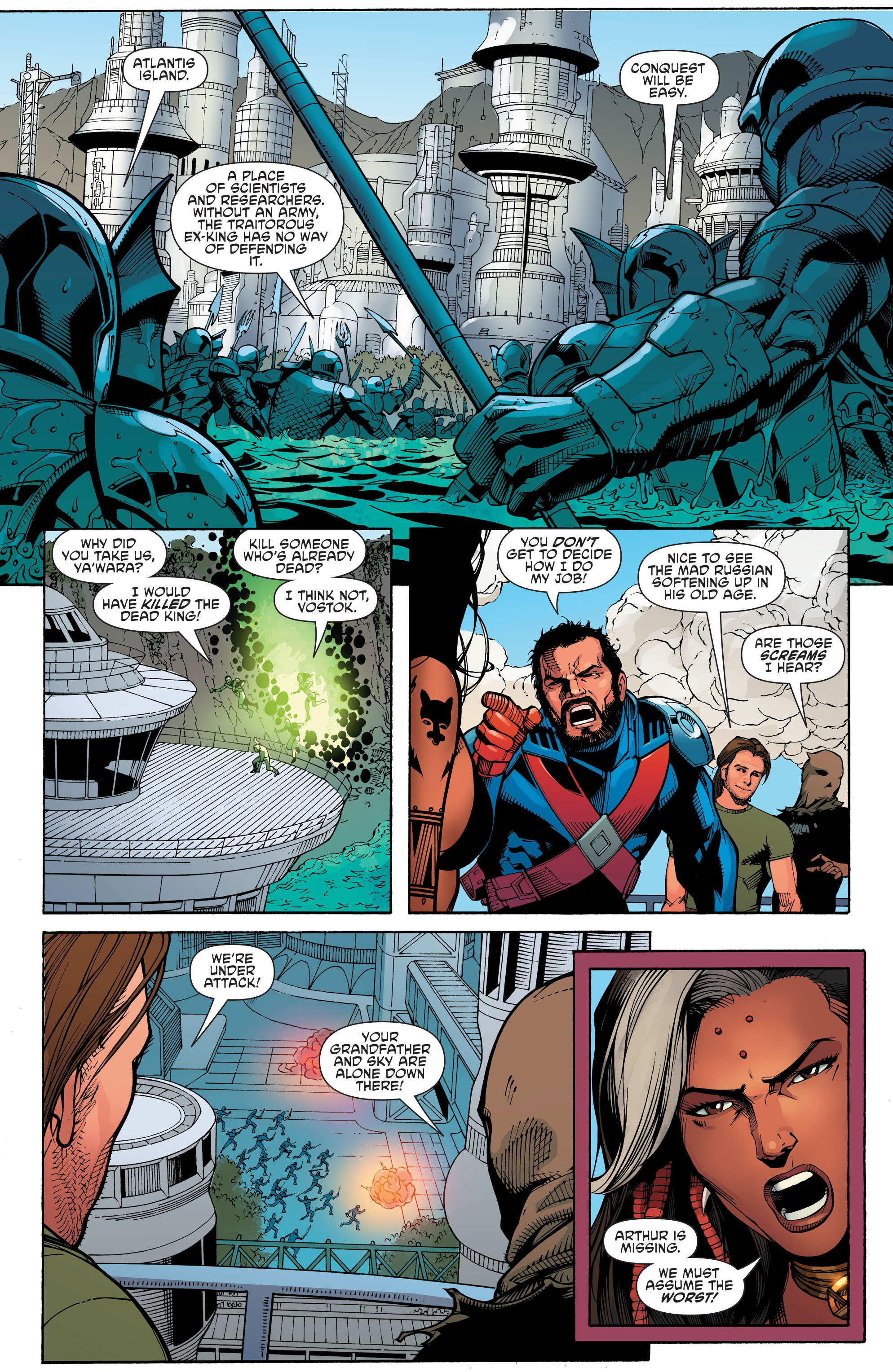Aquaman and The Others - Futures End Issue #1 - Page 9