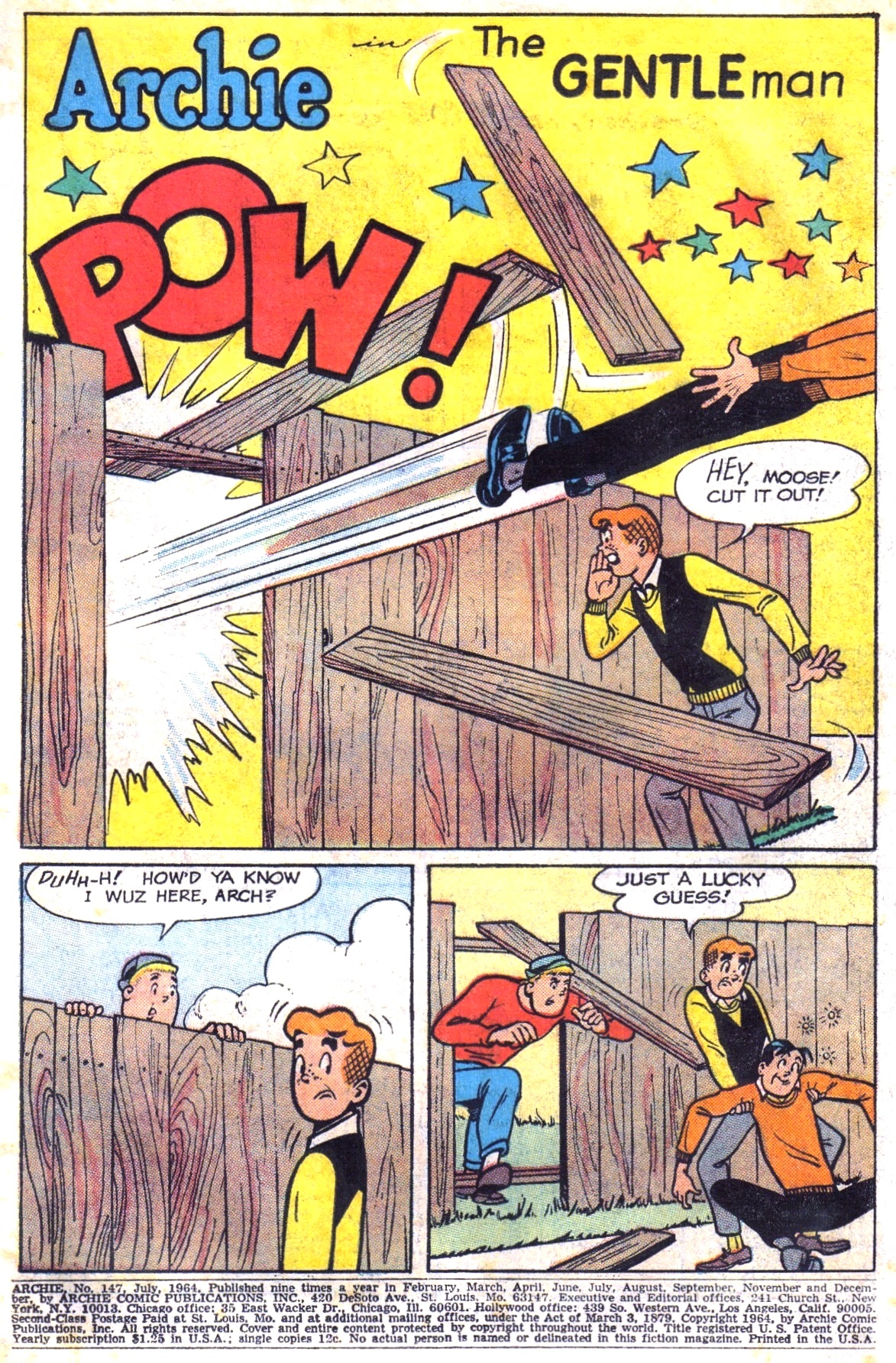 Archie (1960) Issue #147 - Page 3