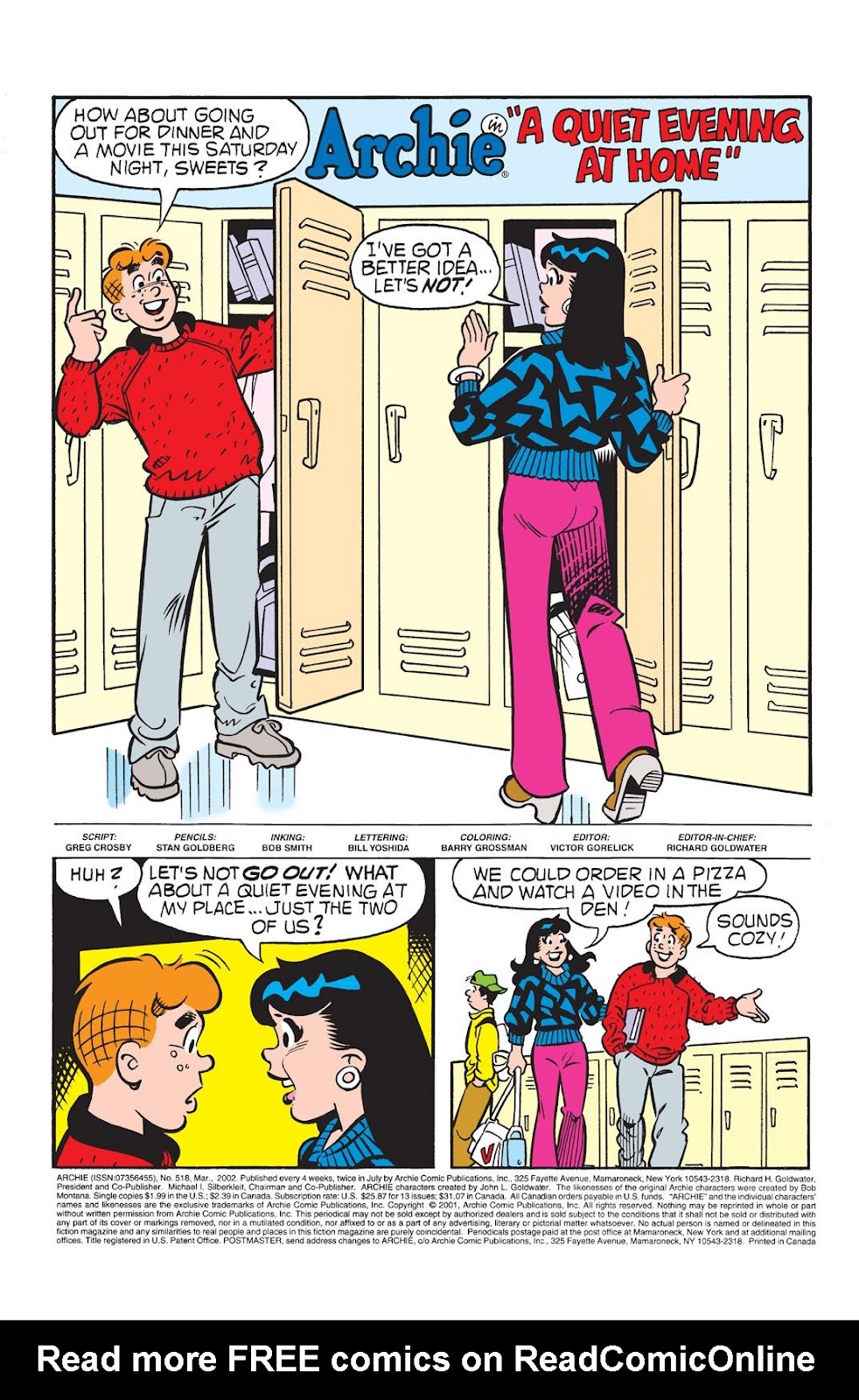 Archie (1960) Issue #518 - Page 2