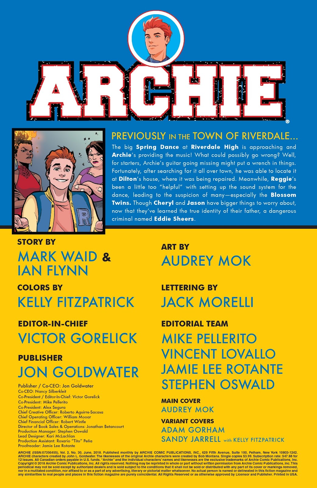 Archie (2015) Issue #30 - Page 2