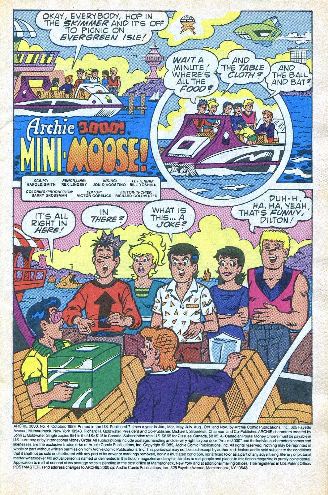 Archie 3000! (1989) Issue #4 - Page 3