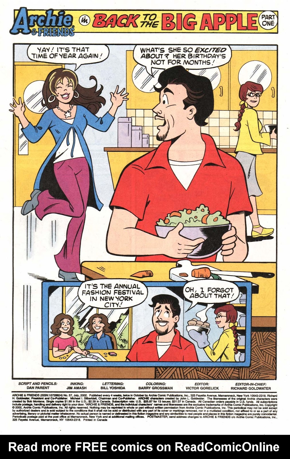 Archie & Friends (1992) Issue #57 - Page 2