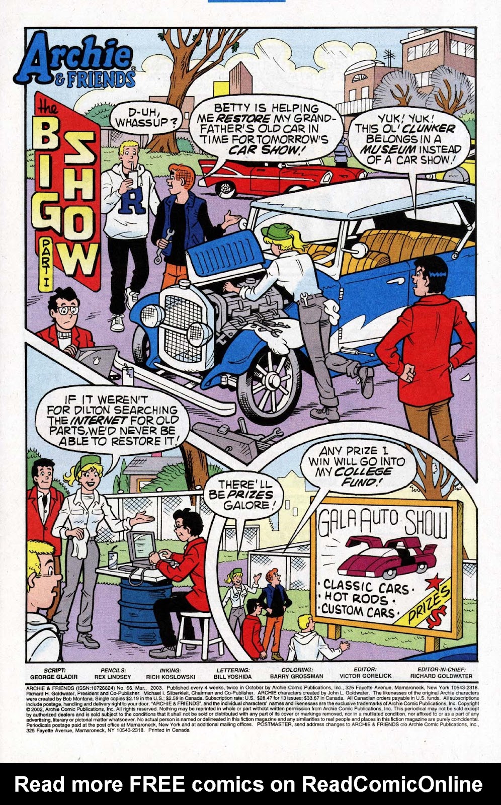 Archie & Friends (1992) Issue #66 - Page 2
