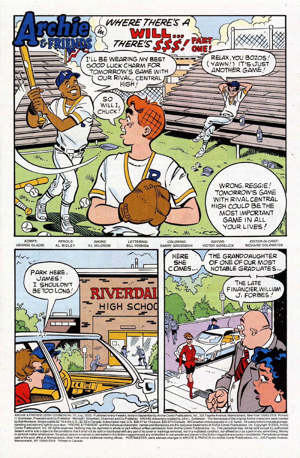 Archie & Friends (1992) Issue #70 - Page 2
