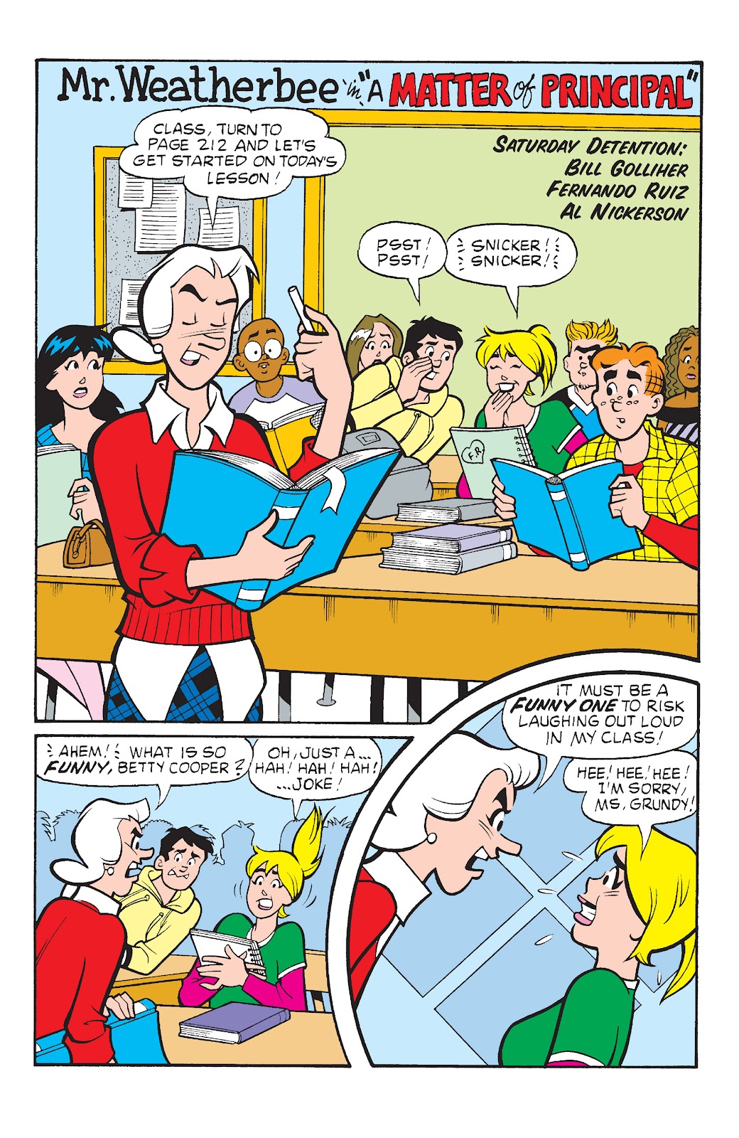 Archie & Friends: Faculty Funnies TPB - Page 30