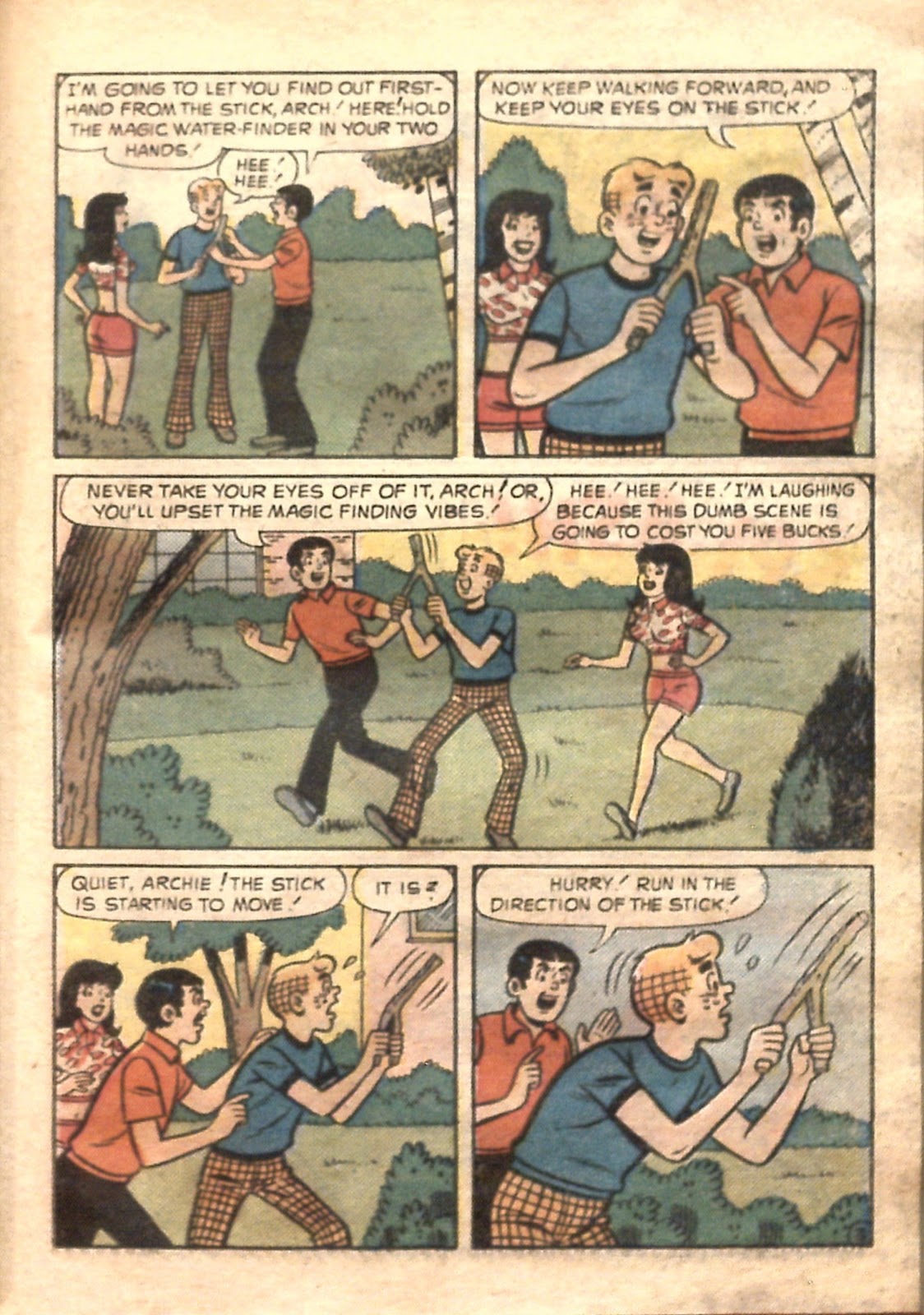 Archie...Archie Andrews, Where Are You? Digest Magazine Issue #16 - Page 35