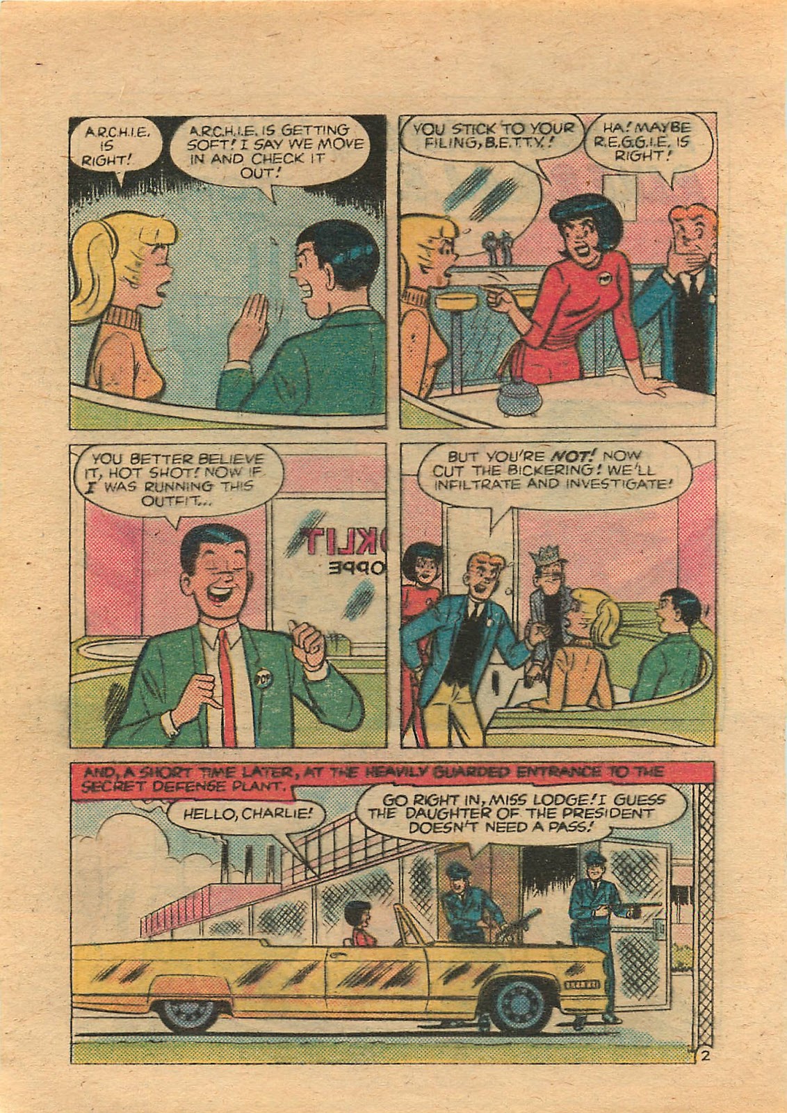 Archie...Archie Andrews, Where Are You? Digest Magazine Issue #19 - Page 108