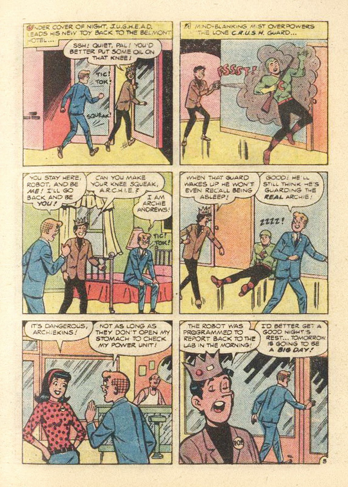Archie...Archie Andrews, Where Are You? Digest Magazine Issue #30 - Page 37