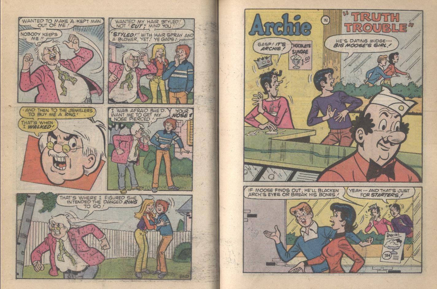 Archie...Archie Andrews, Where Are You? Digest Magazine Issue #50 - Page 34