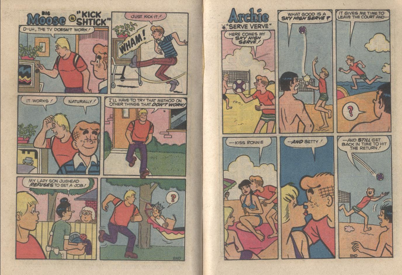 Archie...Archie Andrews, Where Are You? Digest Magazine Issue #52 - Page 54