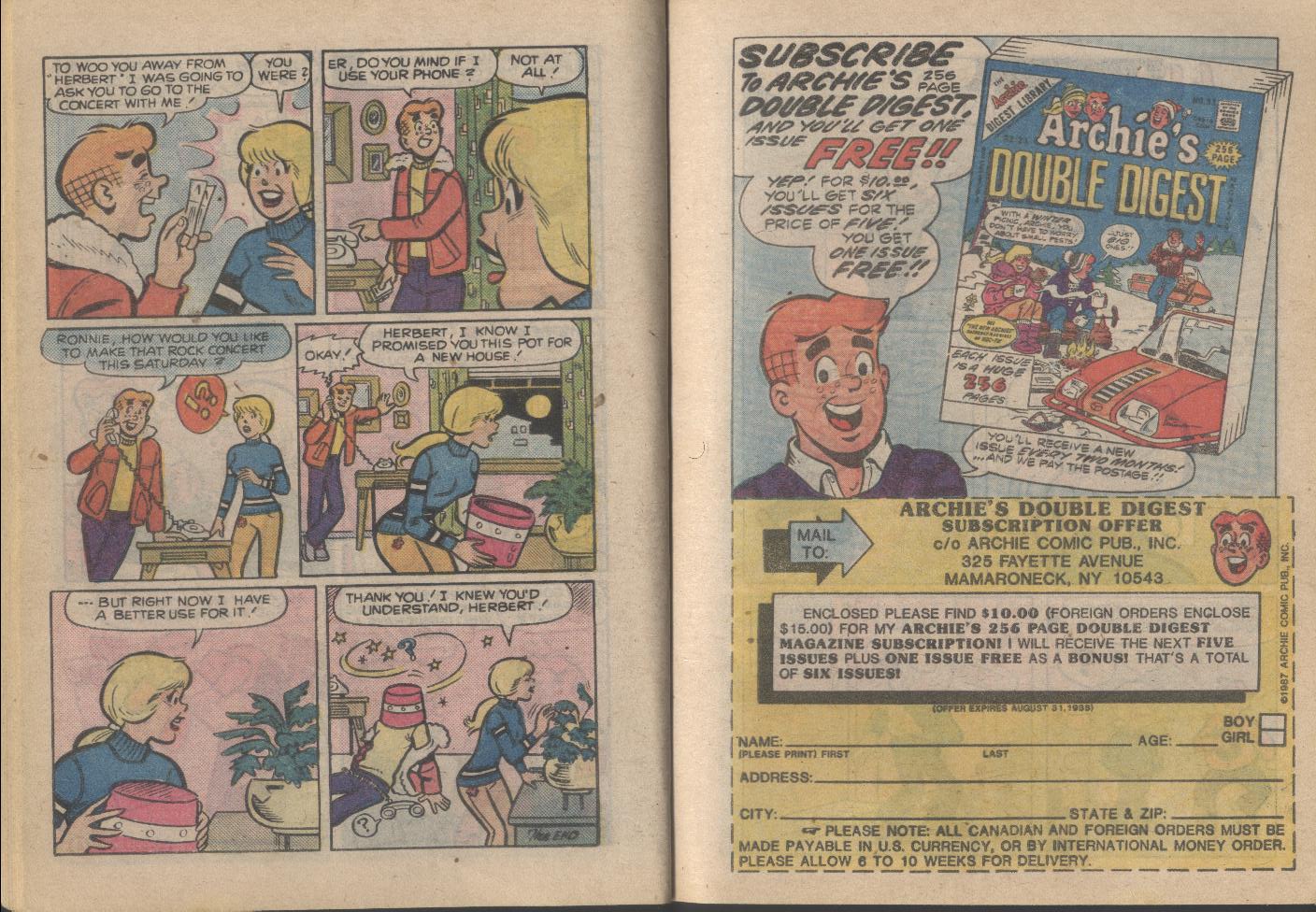 Archie...Archie Andrews, Where Are You? Digest Magazine Issue #55 - Page 13
