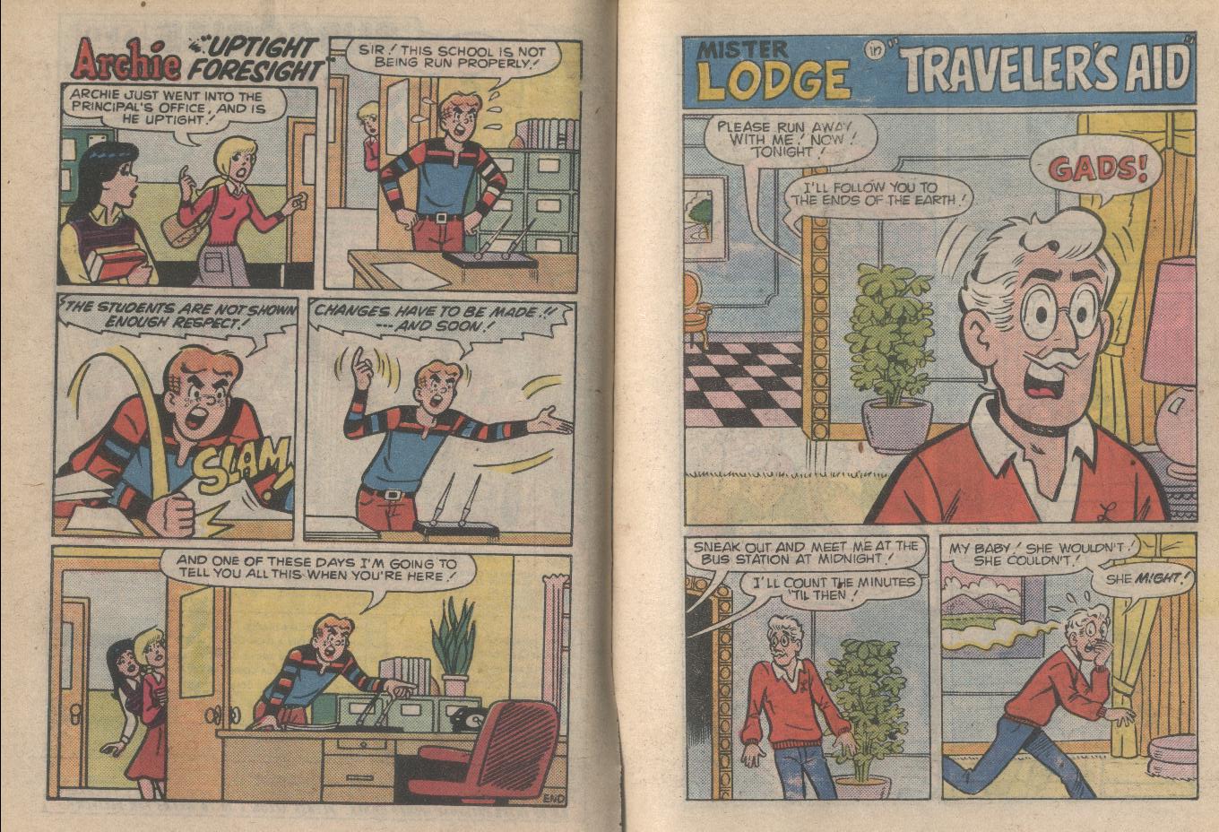 Archie...Archie Andrews, Where Are You? Digest Magazine Issue #55 - Page 50