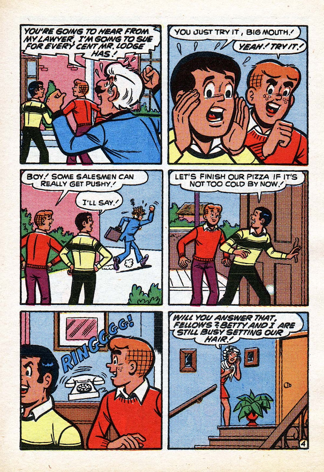 Archie...Archie Andrews, Where Are You? Digest Magazine Issue #73 - Page 42