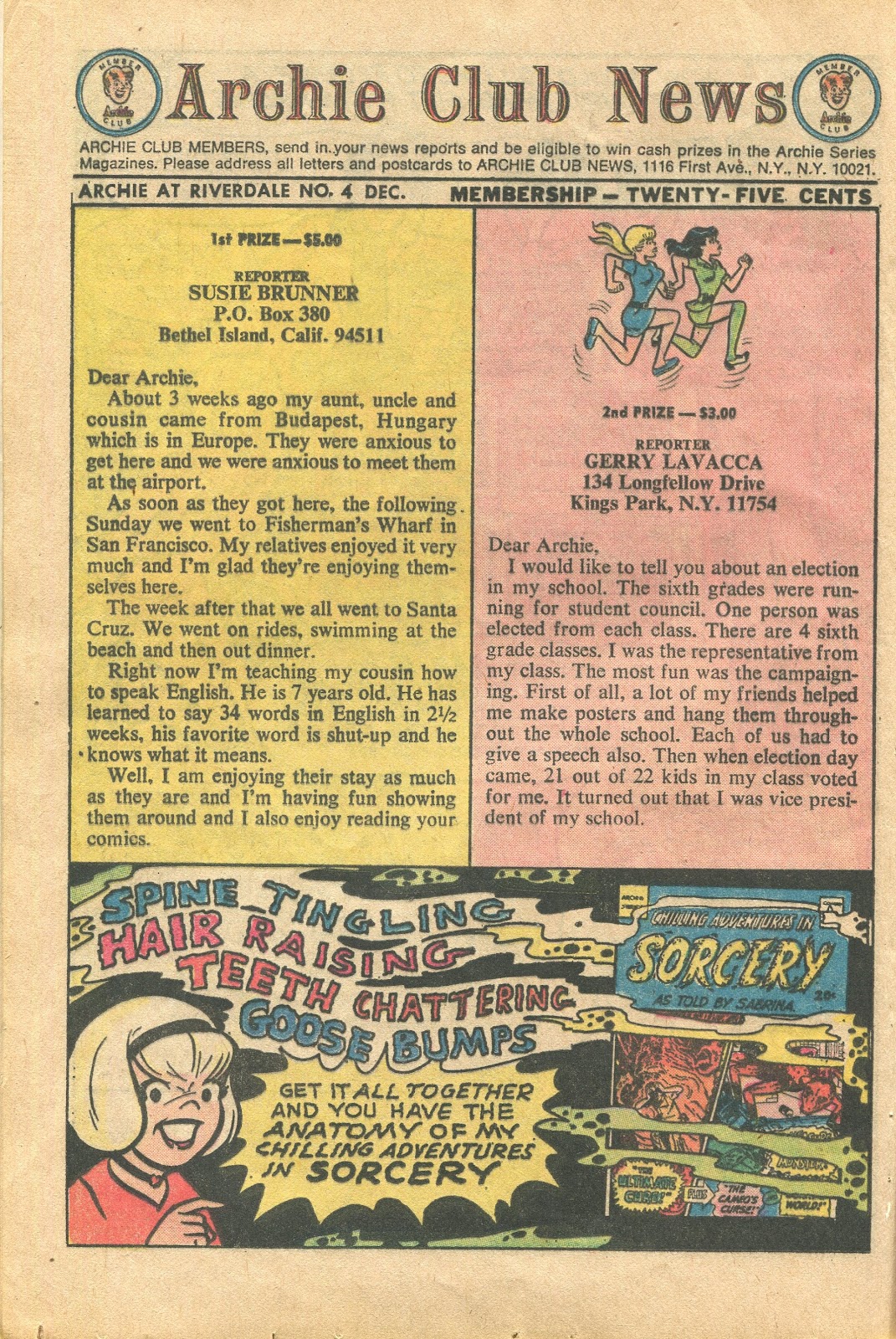Archie at Riverdale High (1972) Issue #4 - Page 16