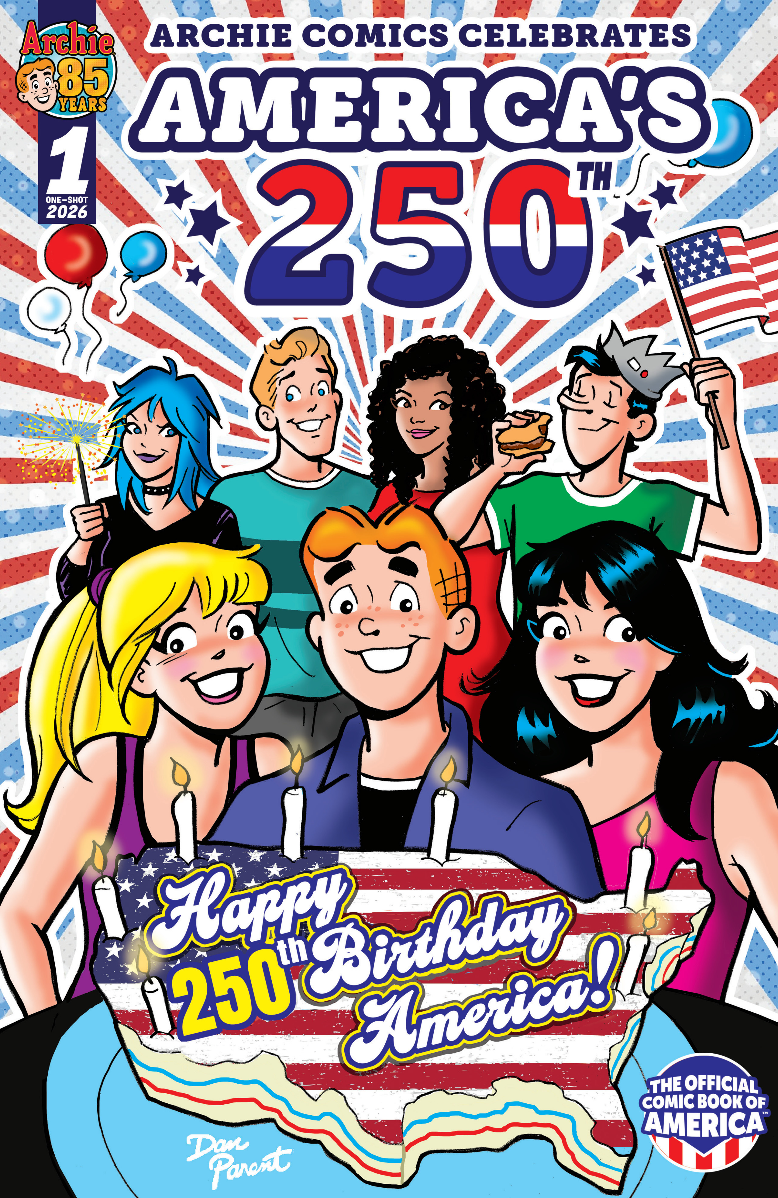 Archie Comics Celebrates America's 250th Issue #1 - Page 1