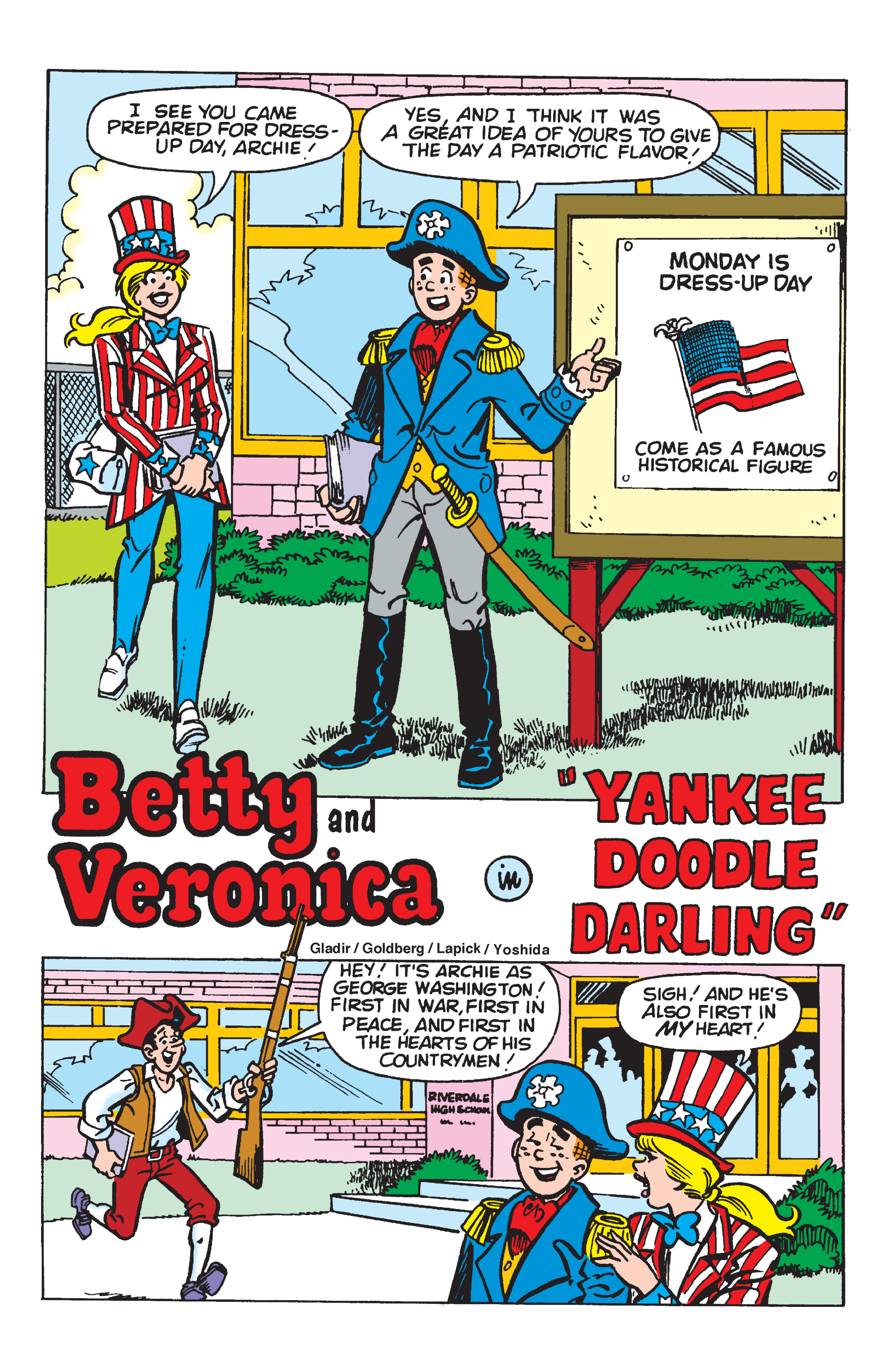 Archie Comics Celebrates America's 250th Issue #1 - Page 3