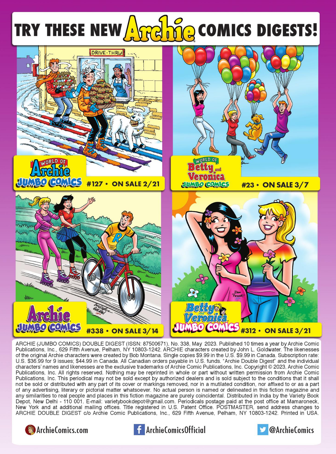Archie Comics Double Digest Issue #338 - Page 185
