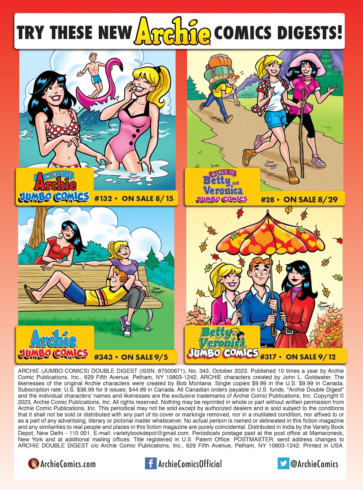 Archie Comics Double Digest Issue #343 - Page 184