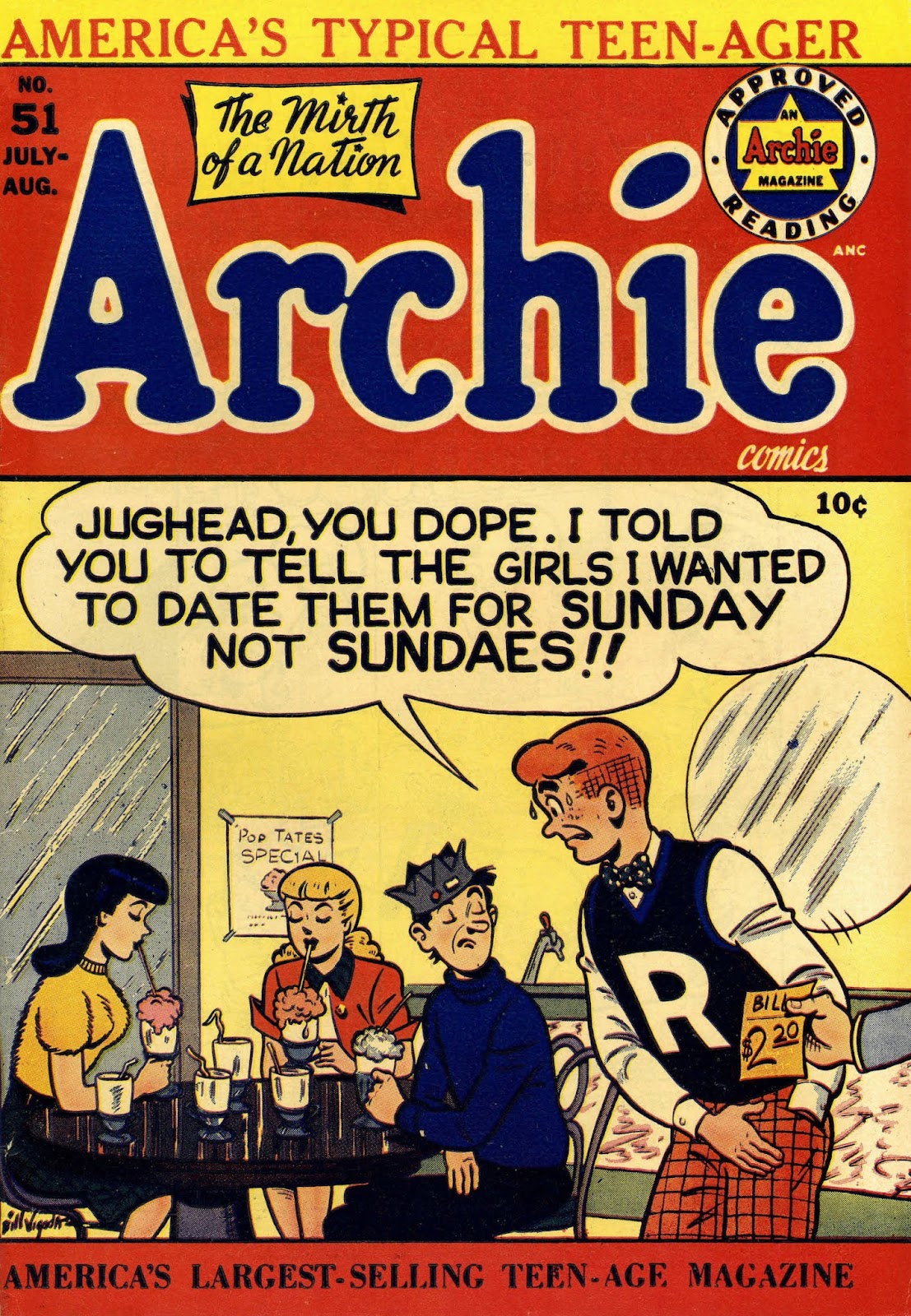 Archie Comics Issue #051 - Page 1