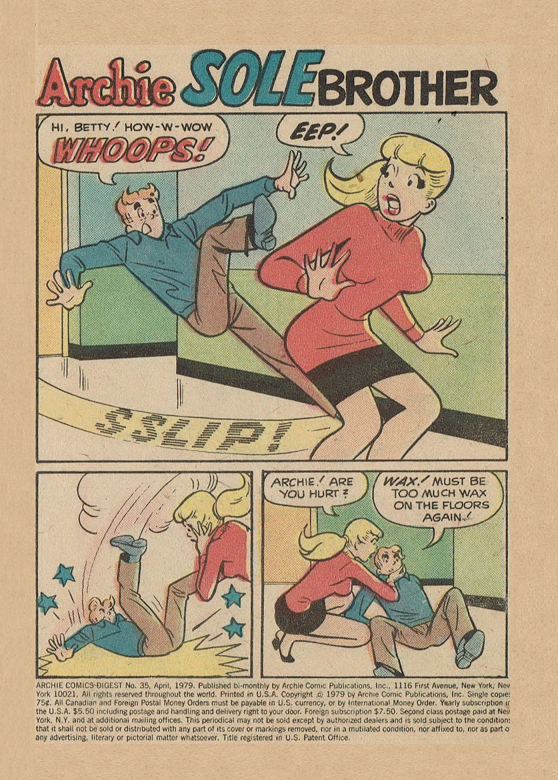 Archie Digest Magazine Issue #35 - Page 3