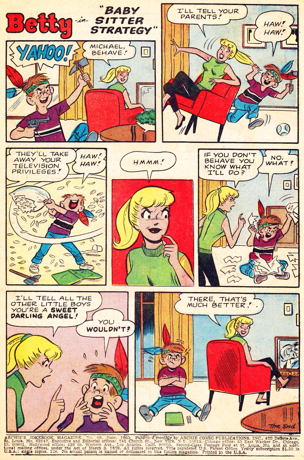 Archie's Joke Book Magazine Issue #89 - Page 3