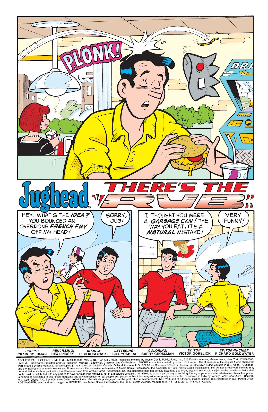 Archie's Pal Jughead Issue #109 - Page 2