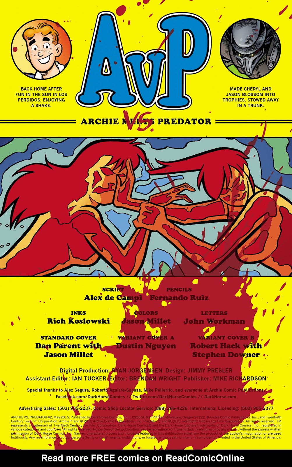 Archie vs. Predator Issue #2 - Page 2