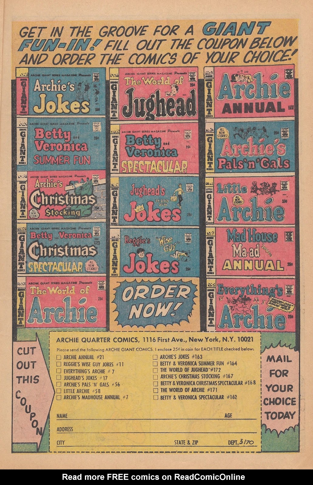 Archie's TV Laugh-Out Issue #2 - Page 9