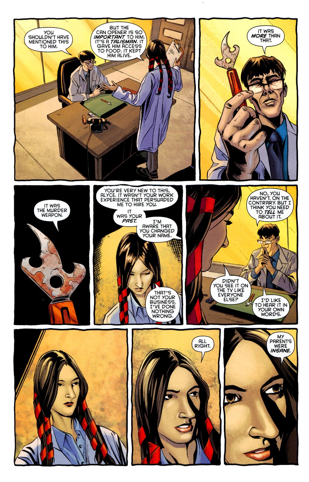 Arkham Reborn Issue #1 - Page 11