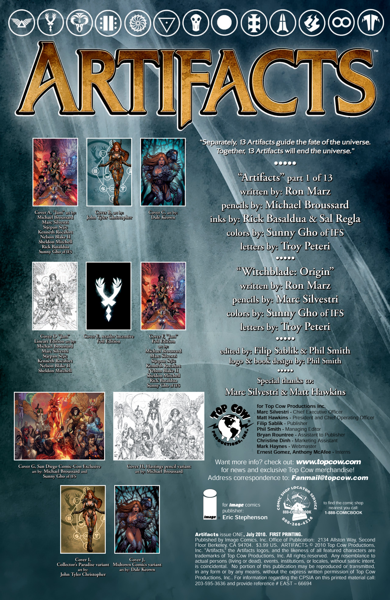 Artifacts Issue #1 - Page 3