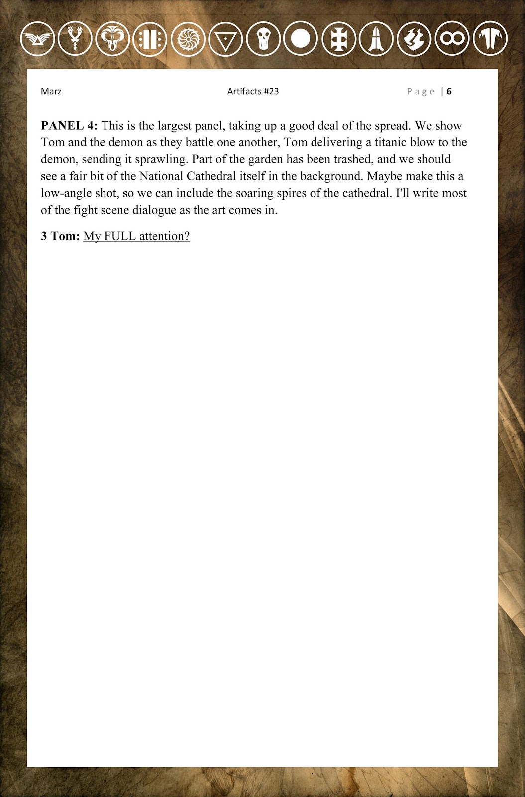 Artifacts Issue #23 - Page 30