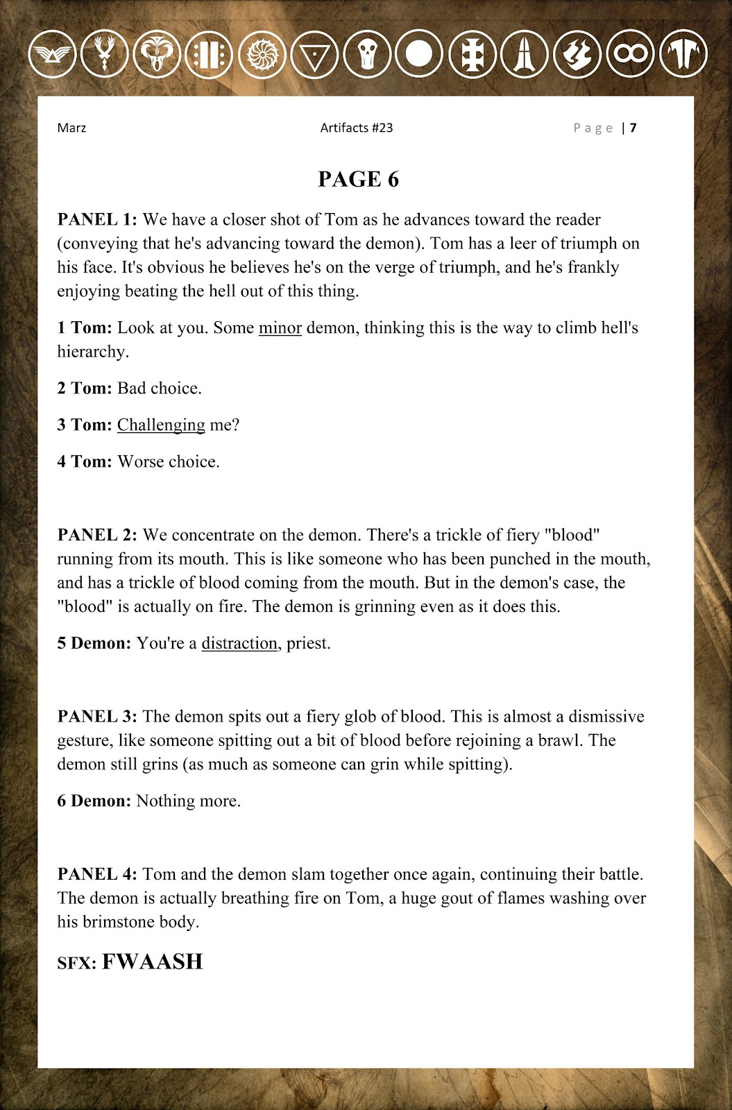 Artifacts Issue #23 - Page 31