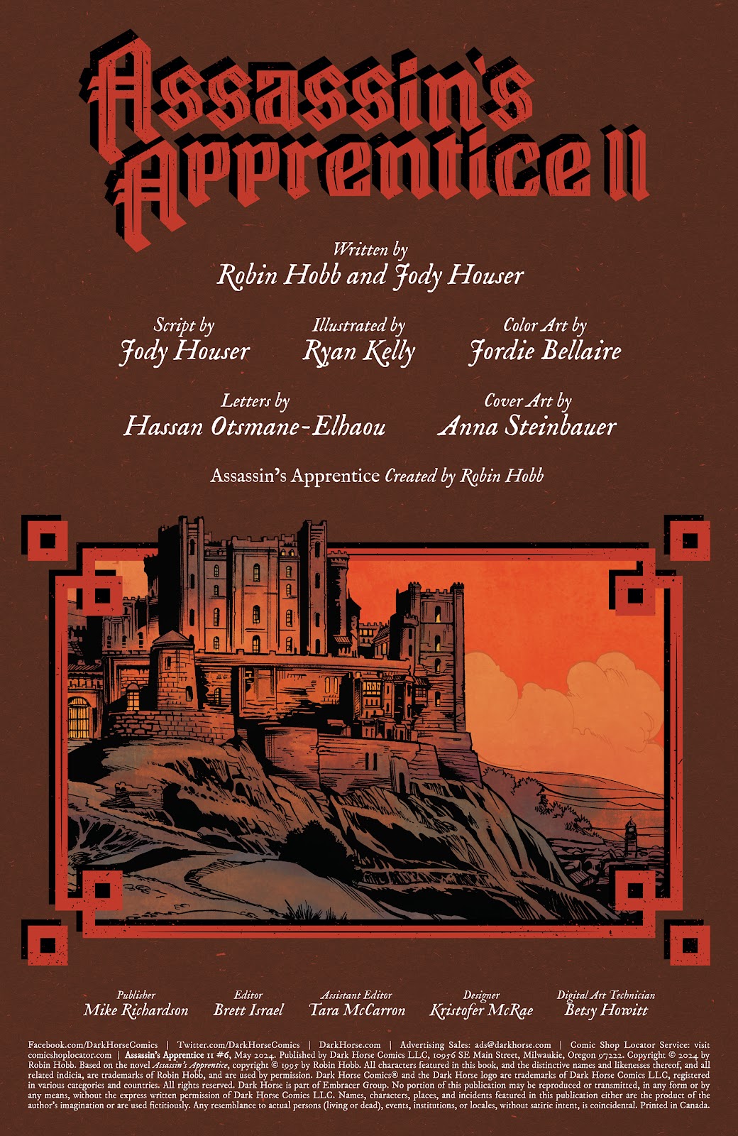 Assassin's Apprentice II Issue #6 - Page 2