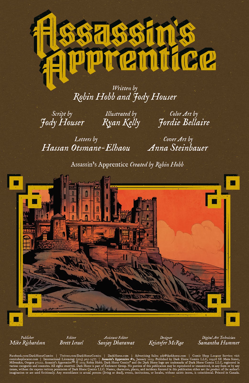 Assassin's Apprentice Issue #2 - Page 2