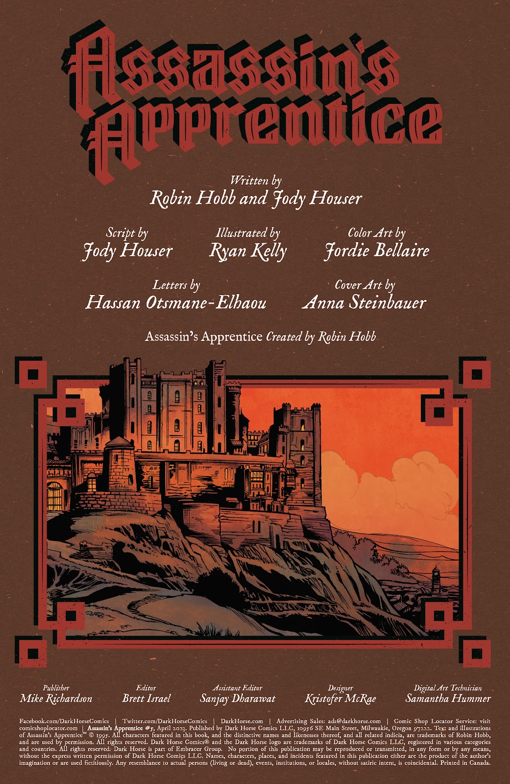 Assassin's Apprentice Issue #5 - Page 2