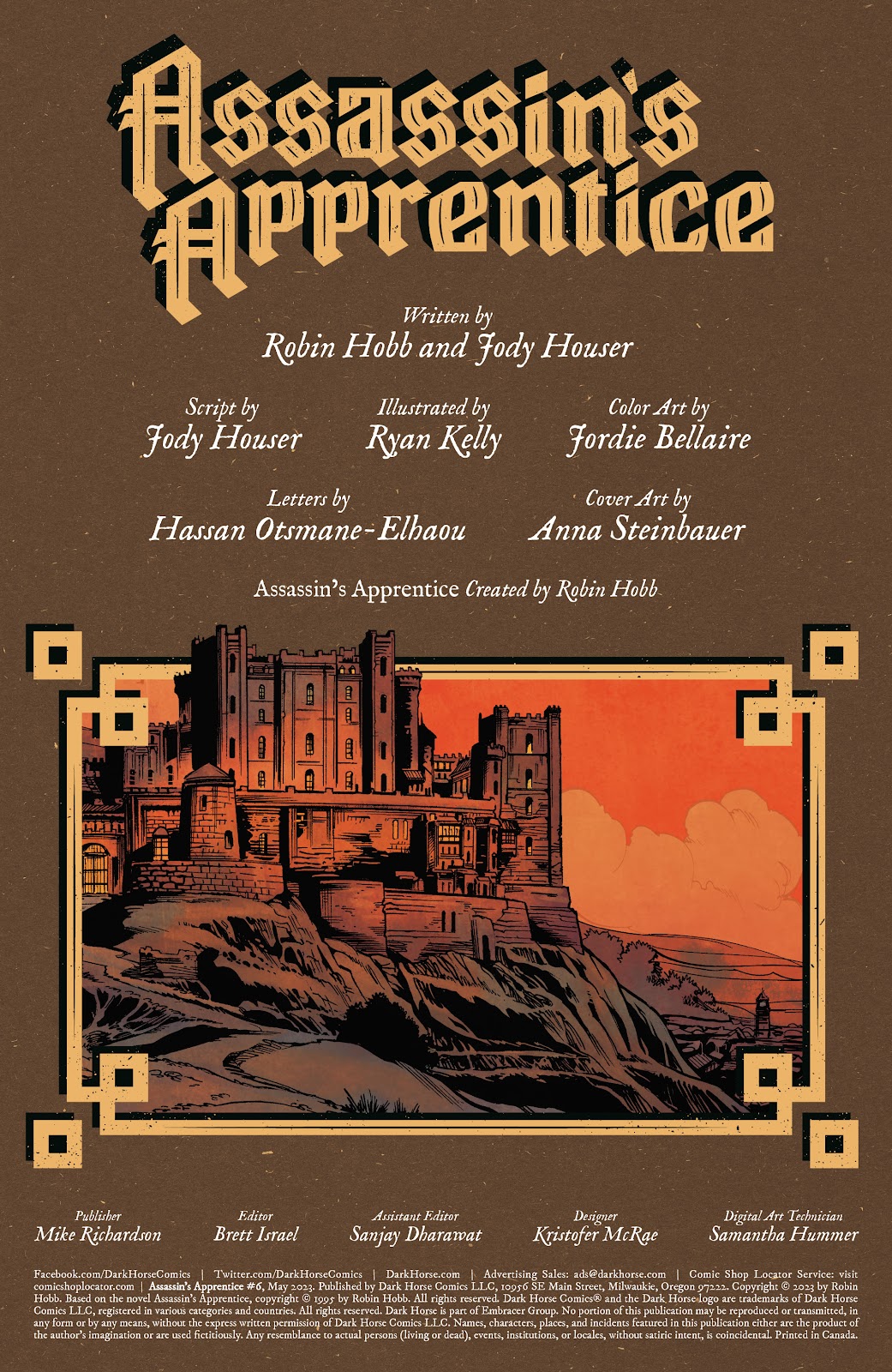 Assassin's Apprentice Issue #6 - Page 2
