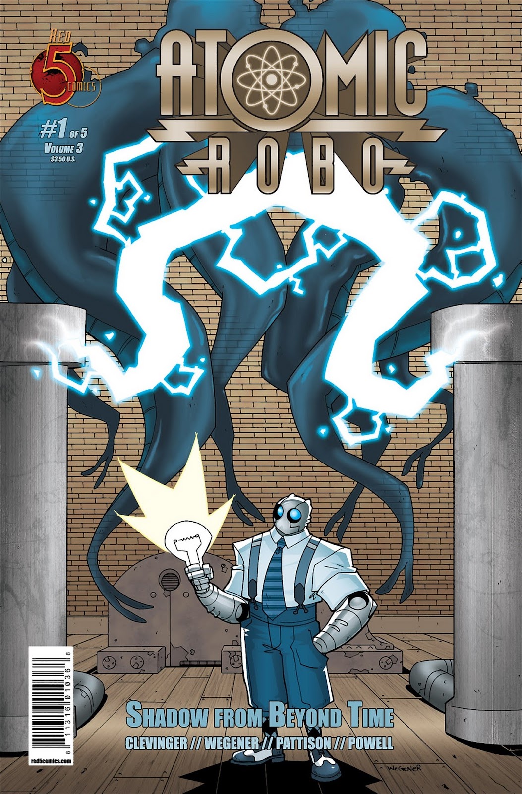 Atomic Robo and the Shadow From Beyond Time Issue #1 - Page 1