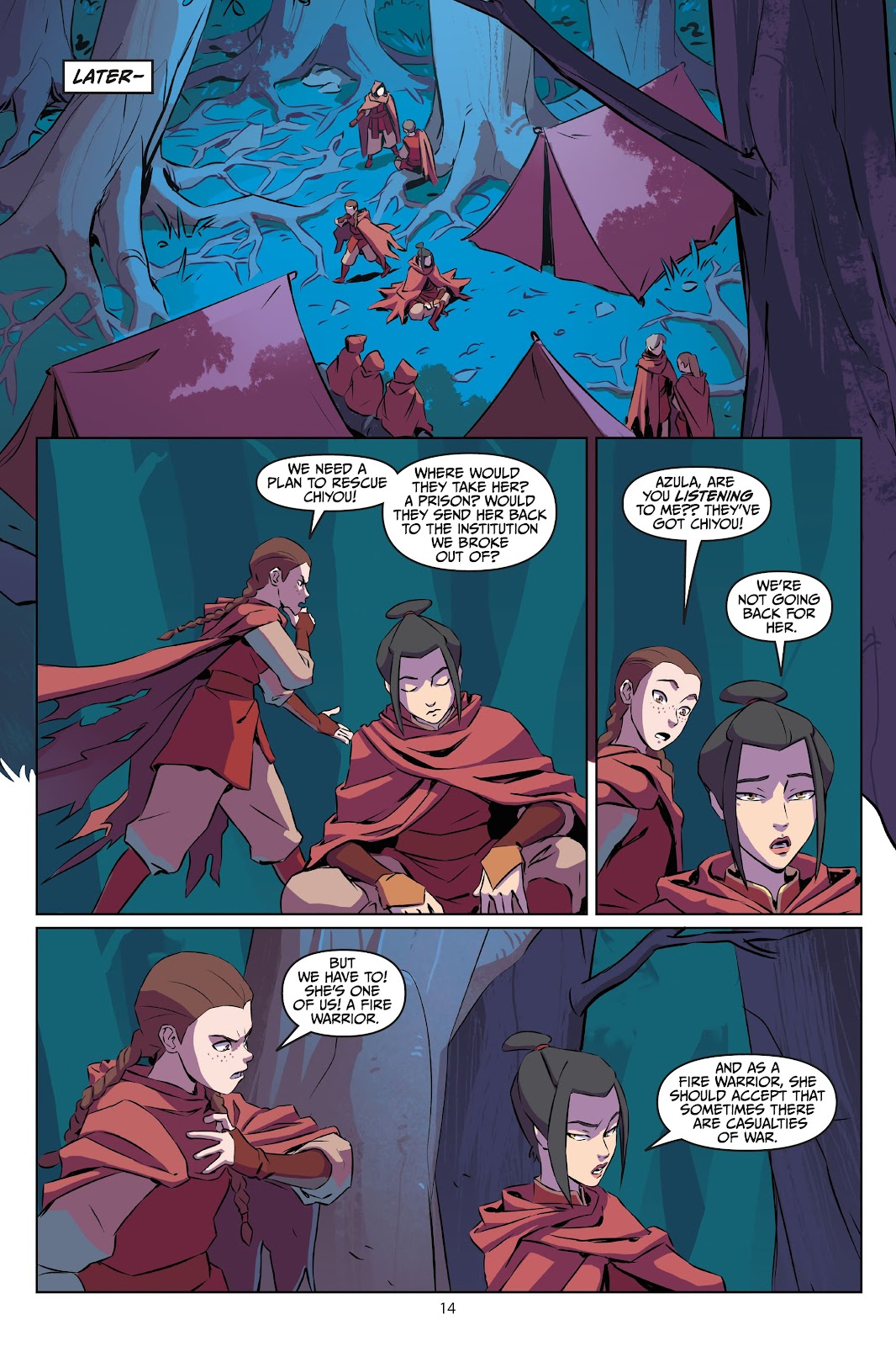 Avatar: The Last Airbender - Azula in the Spirit Temple TPB - Page 15