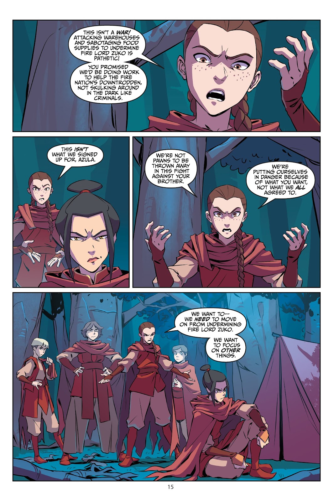 Avatar: The Last Airbender - Azula in the Spirit Temple TPB - Page 16